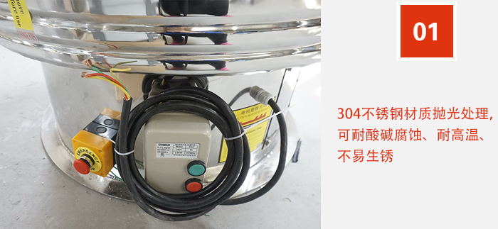 全封闭，无粉尘，可连续作业。