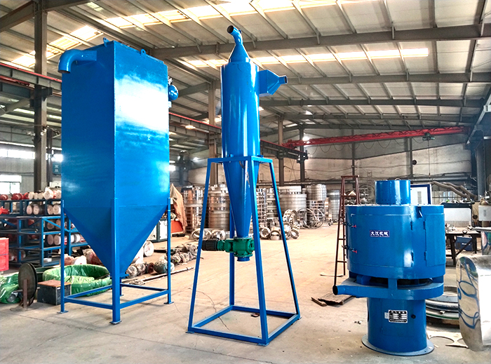 气流筛应用行业：矿业，建筑，冶金，化工等行业。