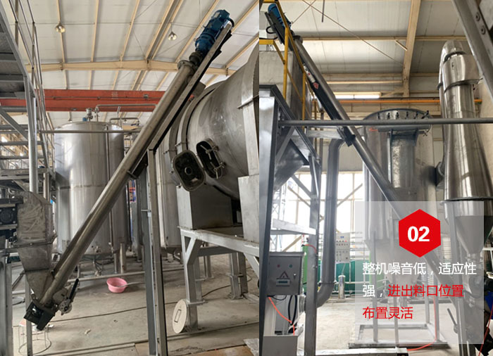 进出料口位置布置灵活