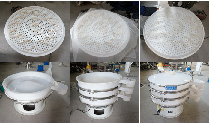 安装塑料网架的空心U形网架，安装清网装置（挡球环和弹跳球），细网安装到网架和清网装置上面；安装底框，将装好的网架放到地框上再放一层筛框，安装束环与防尘盖，双层塑料丝瓜视频黄片地址安装完毕