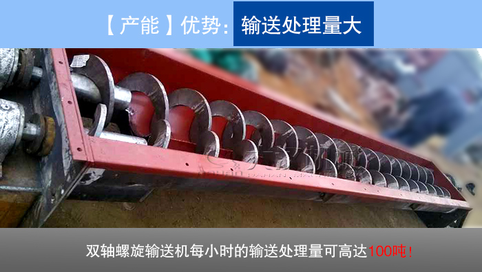双轴螺旋输送机