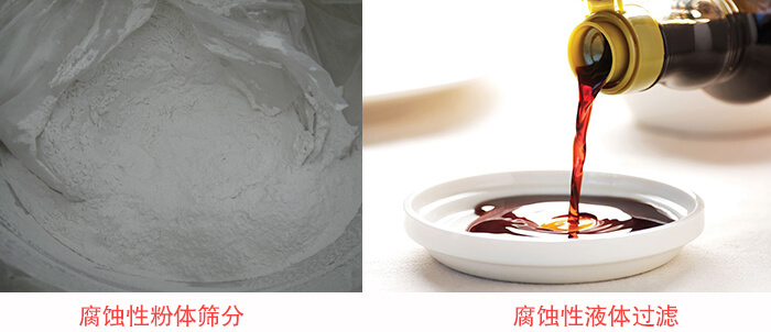 PP材质塑料筛分机整机可筛分物料特性。